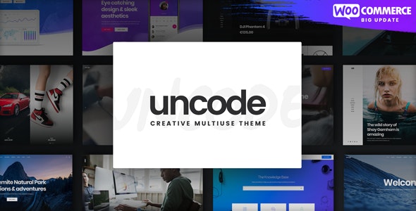 Nulled Uncode v2.3.6 - Creative Multiuse WordPress Theme